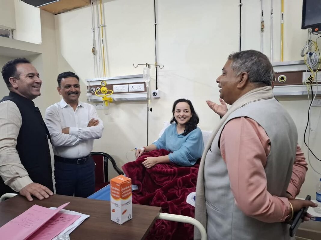 MLA Shagun Parihar Admitted in Hospital