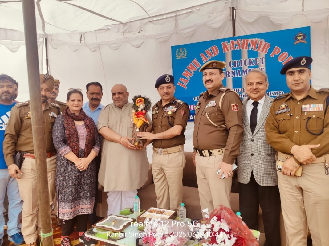 SSP Jammu inaugurates T-20 Cricket Tournament at SKUAST-J Ground, R S Pura under Civic Action Programme (CAP)