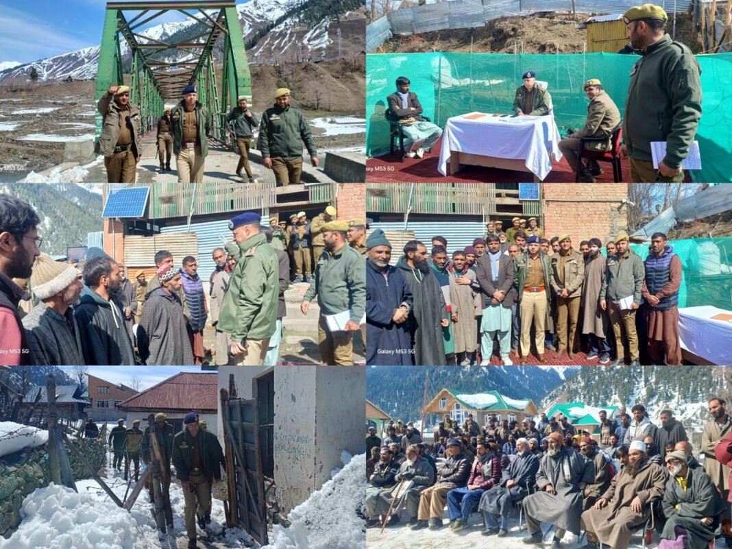 SSP Kishtwar Urges Community Action Against Drug Abuse in Warwan Visit