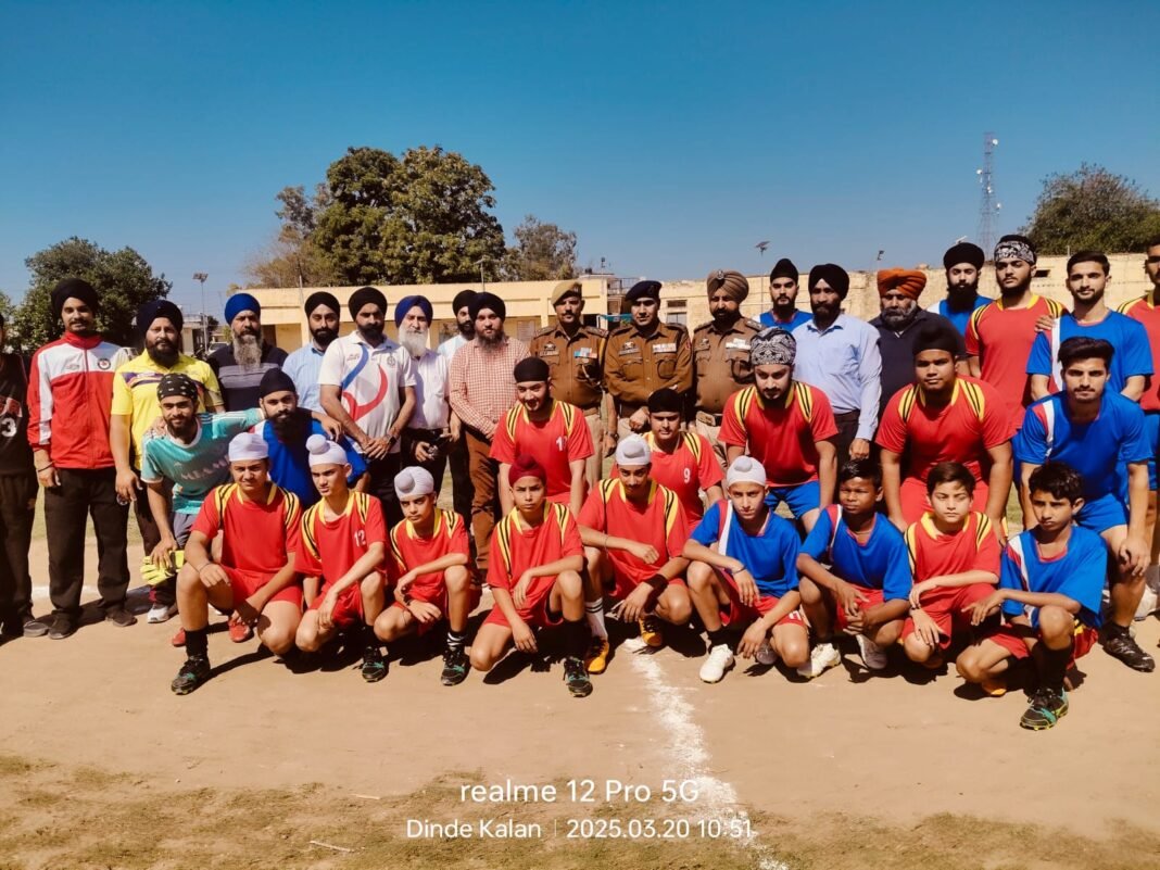 SP Headquarters Jammu inaugurates football tournament at Simbal
