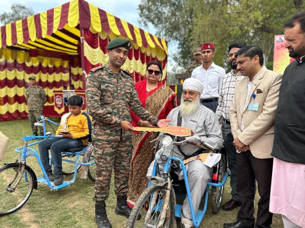 Indian Army Spreads Smiles Through Care & Support in Jammu