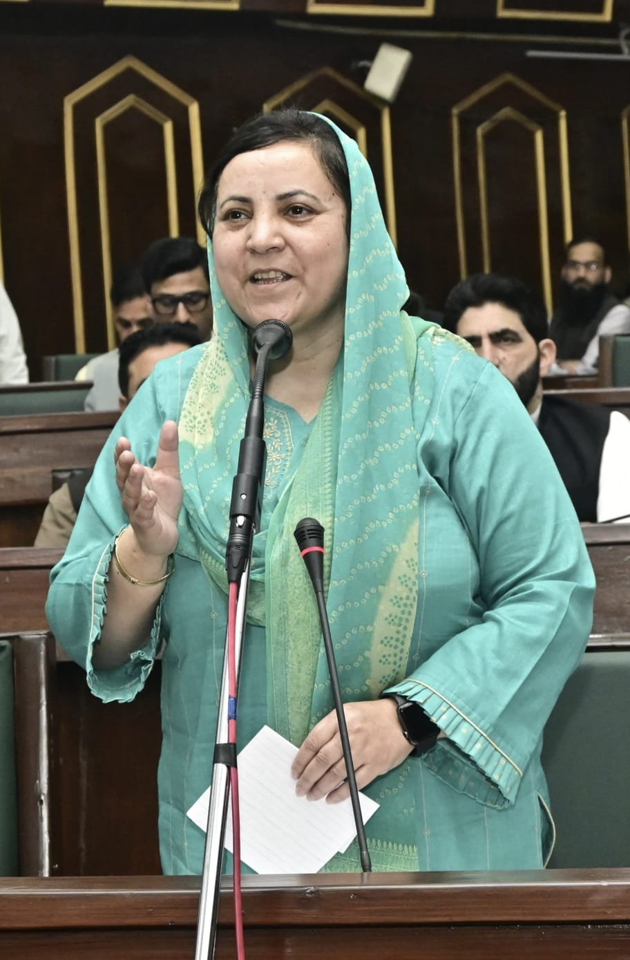 Jamabandies of 6839 Revenue villages computerized in JK: Sakeena Itoo