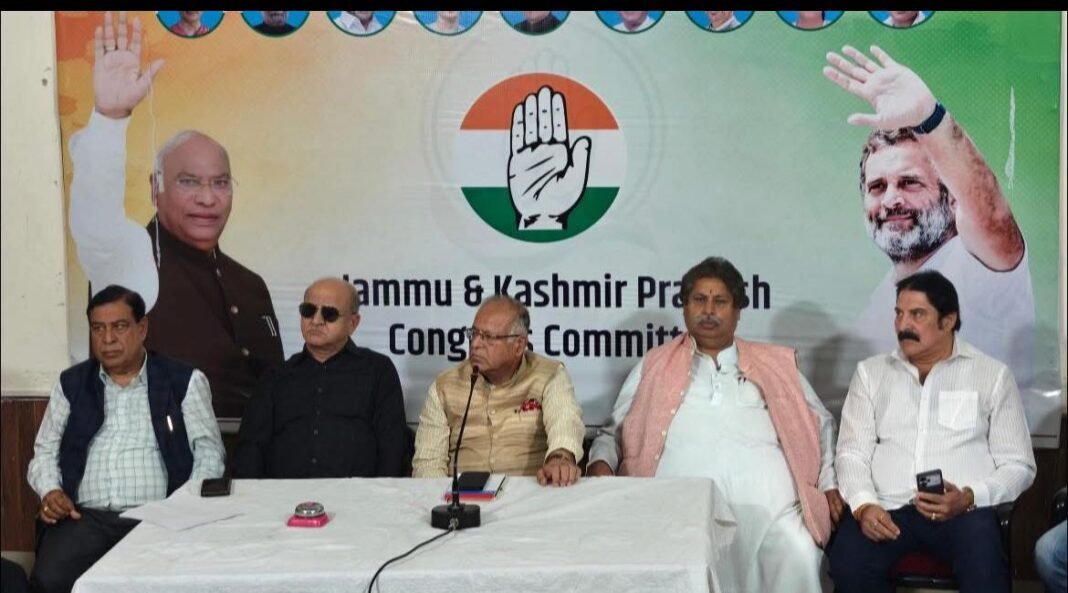 Congress to intensify statehood movement in Jammu City