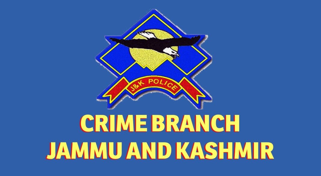 Several Individuals Booked By Crime Branch (SCW) Jammu for Alleged Financial Fraud and Mismanagement of MNREGA Funds, Took Cognisance in Two Incidents.