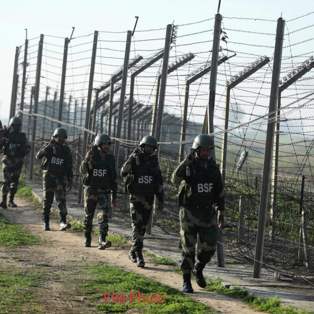 BSF troops open fire at suspected movement along IB in Samba