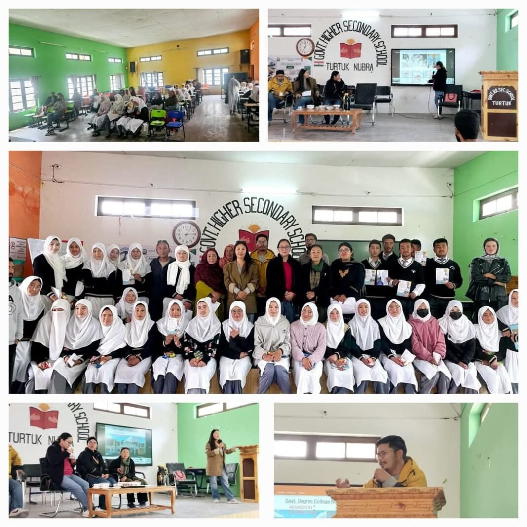 Govt Degree College Nobra launches Admission Drive, NEP 2020 Awareness drive, and Bridge Course Announcement