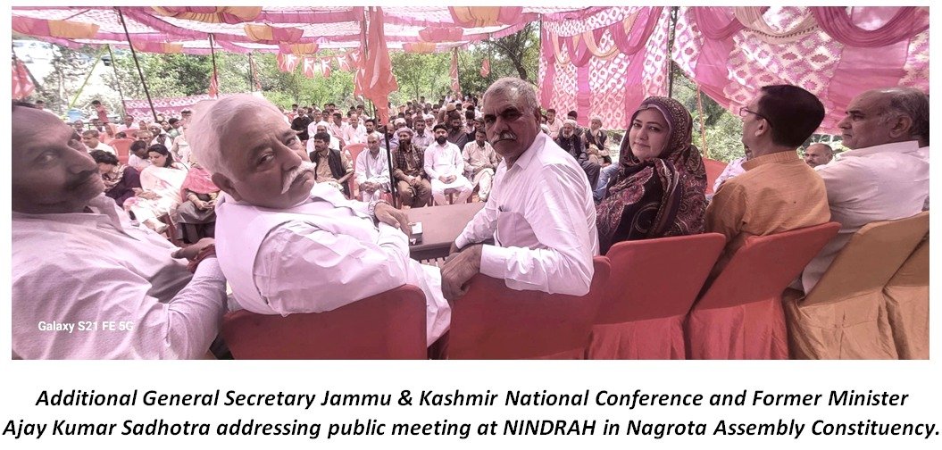 Daul governance in J&K blatant disrespect to the public mandate: Sadhotra