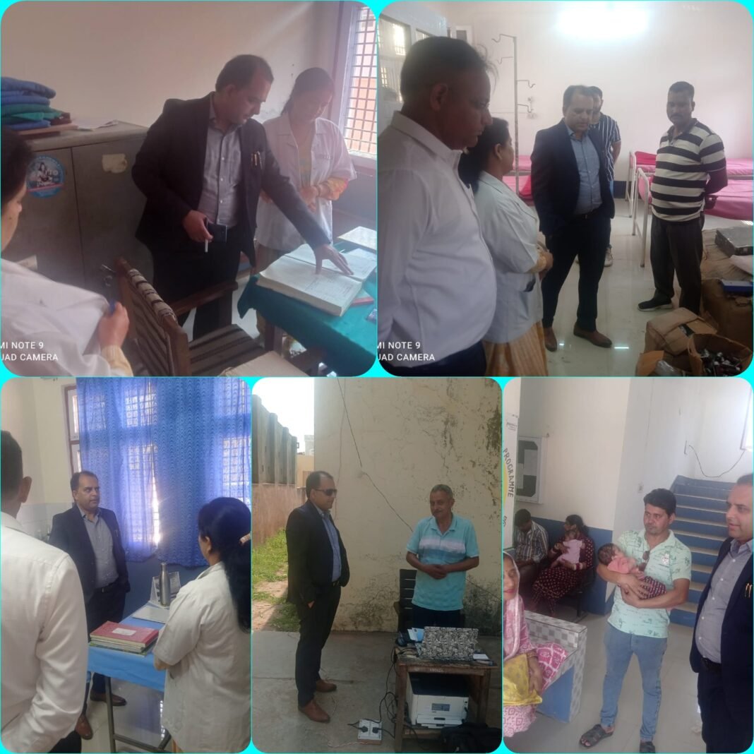 SDM Hiranagar made surprise visit to Govt offices