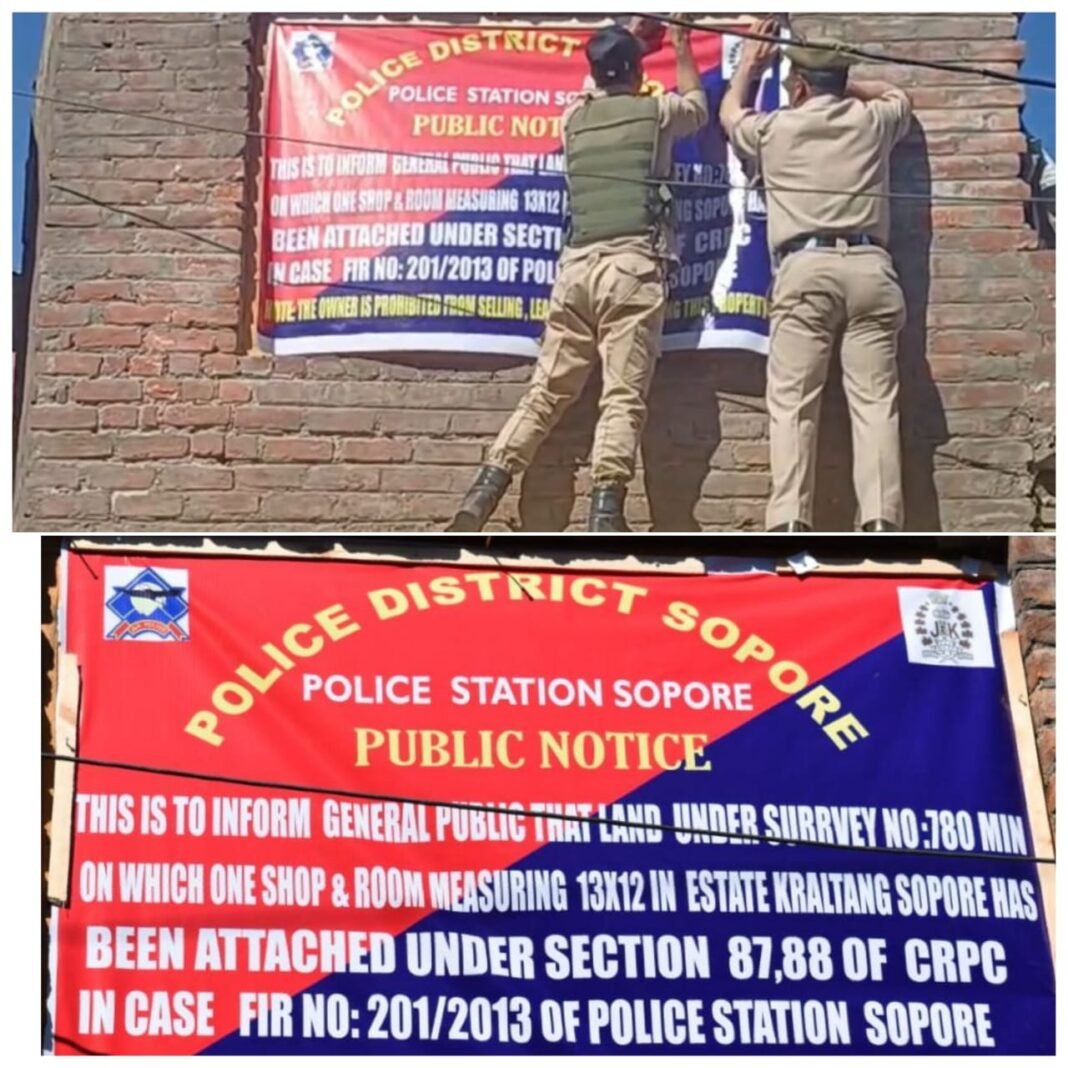 Five Notorious Drug Peddlers Booked Under PIT NDPS Act in Awantipora Crackdown