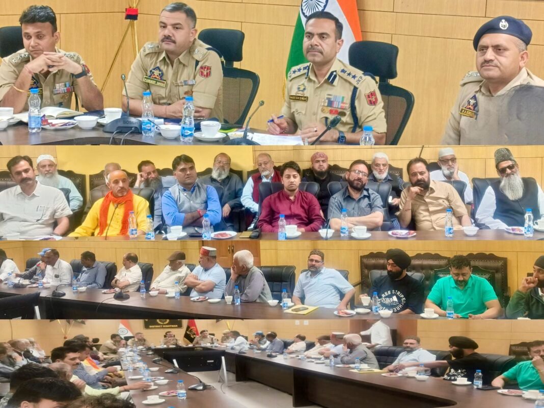 SSP KISHTWAR HOLDS INTRODUCTORY PUBLIC MEETING