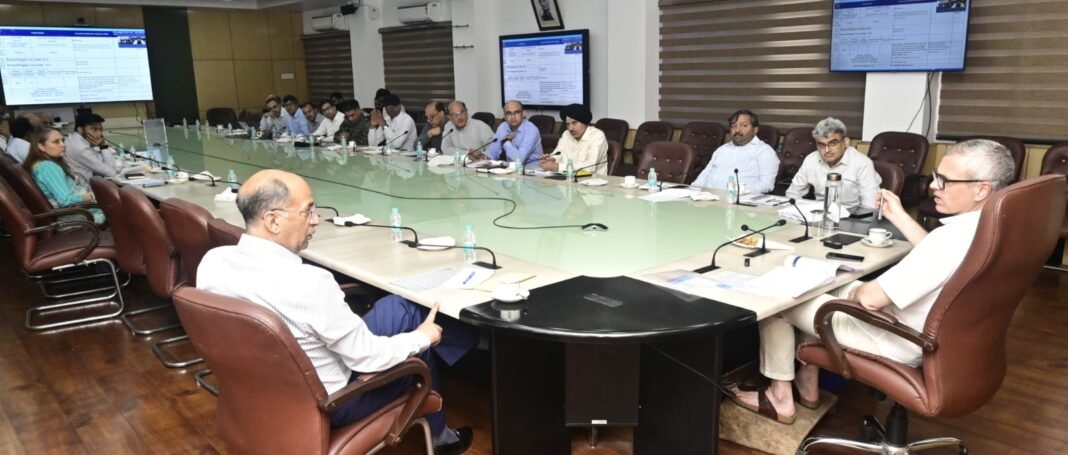 CM Omar Abdullah reviews progress of National Highway projects in J&K