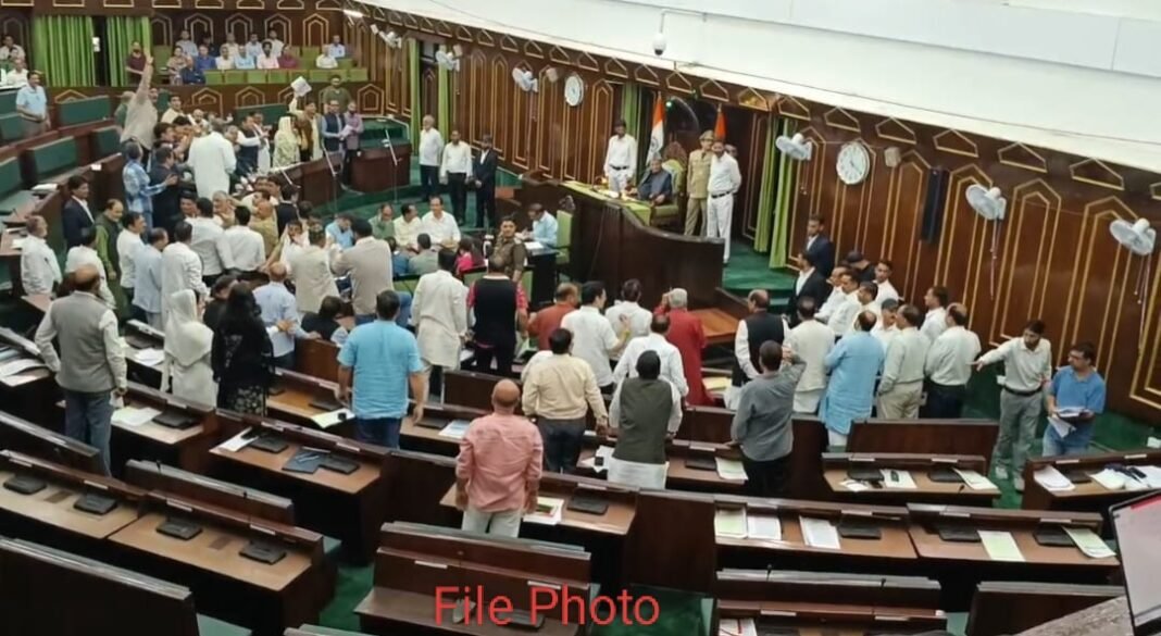 Chaos in JK Assembly: Waqf Bill Sparks Third Day of Disruptions, House Adjourned Till 1 PM