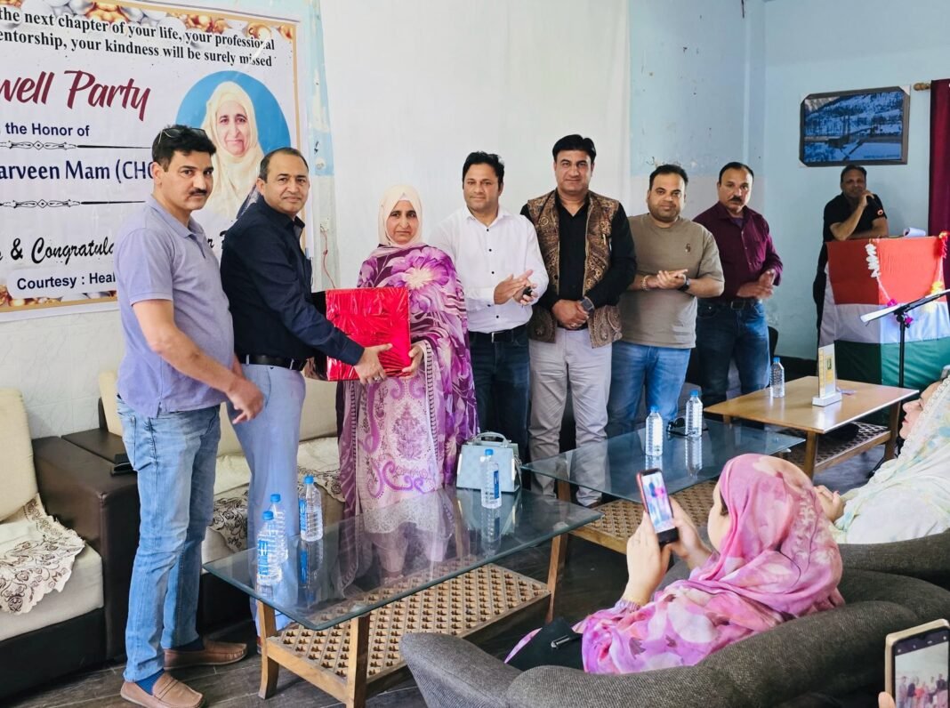 Farewell to a Dedicated Servant of Public Health Shagufta Parveen, Retires After 37 Years of Exemplary Service