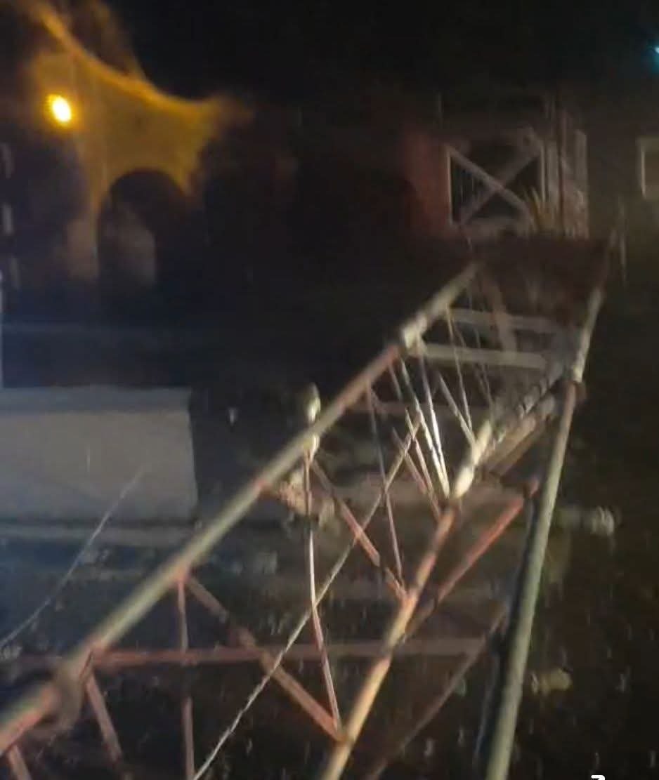 Gusty Winds Lash Kashmir, Cause Widespread Damage to Trees, Roofs, and Mosque Minarets