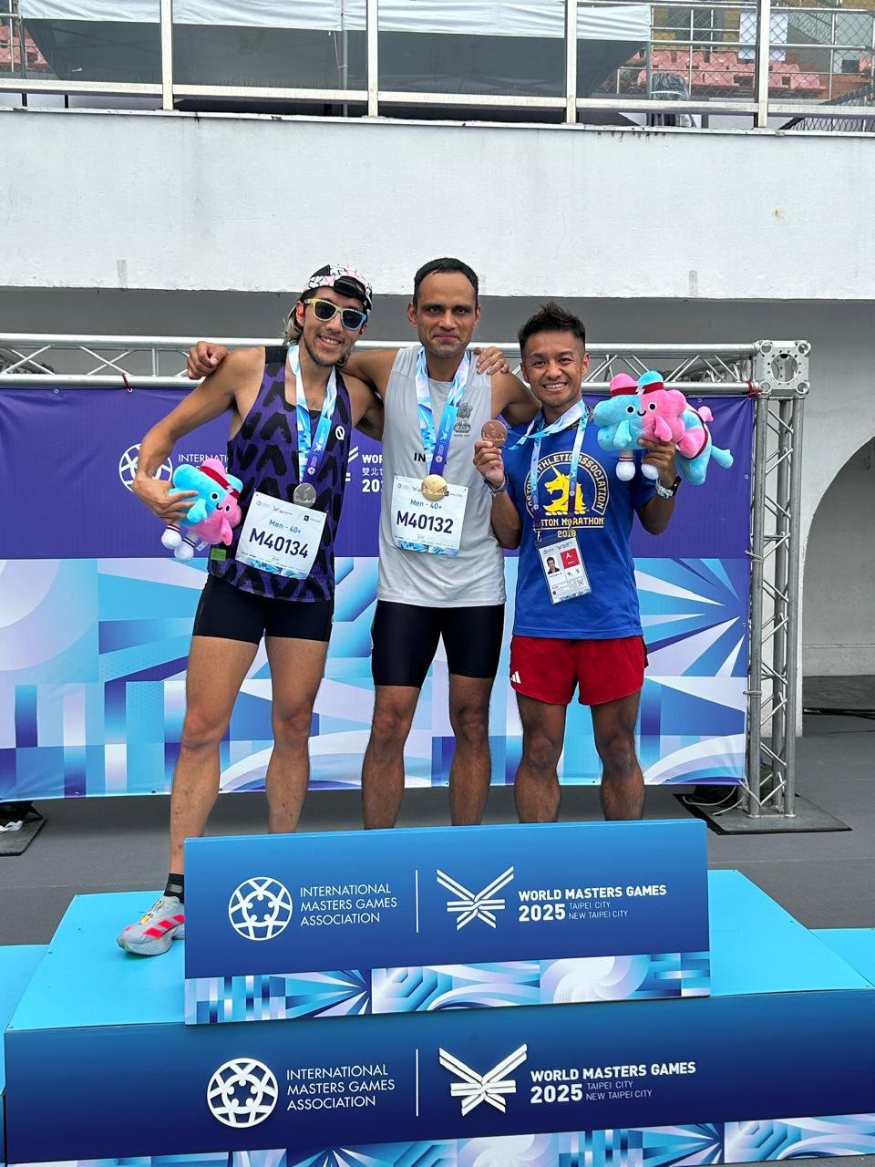 Indian Army Officer Major Rohit Kadian Shines at World Masters Games in Taiwan