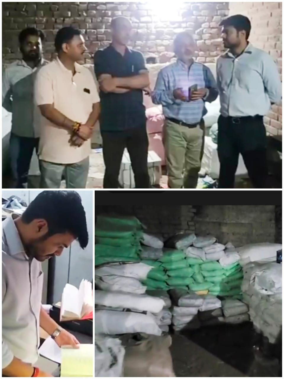 JMC seize 40 metric tonnes of polythene from Narwal, Rajiv Nagar