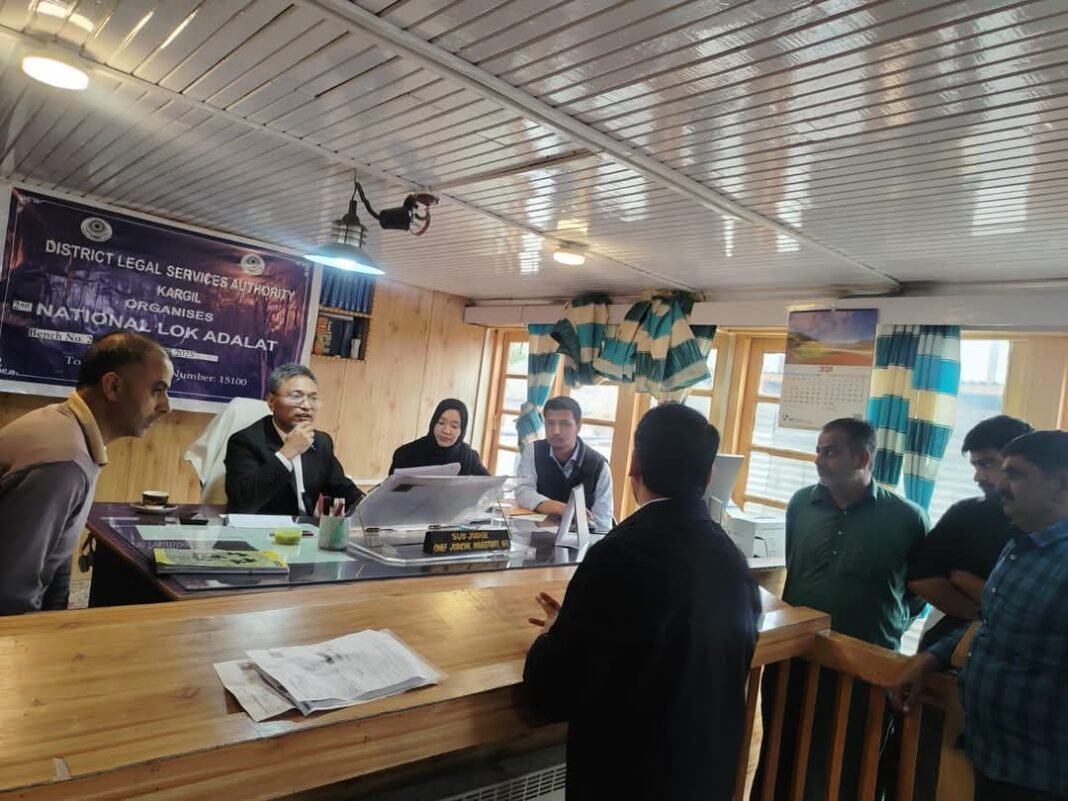 472 Cases settled in 2nd National Lok Adalat held on 31.05.2025 across the UT of Ladakh