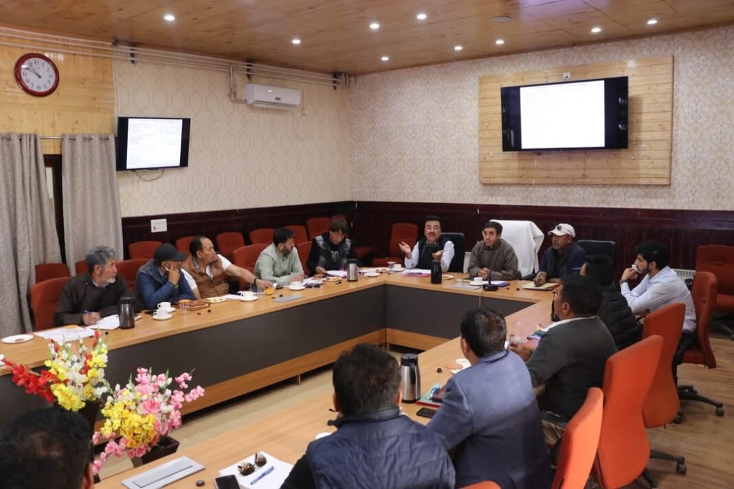 ADDC Leh Reviews MGNREGA Annual Action Plan for FY 2025-26