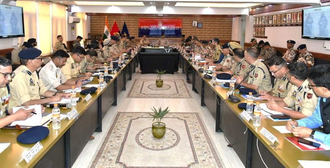 J&K DGP Reviews Yatra, Eid Security; Urges Vigilance, Tech Integration, Seamless Coordination