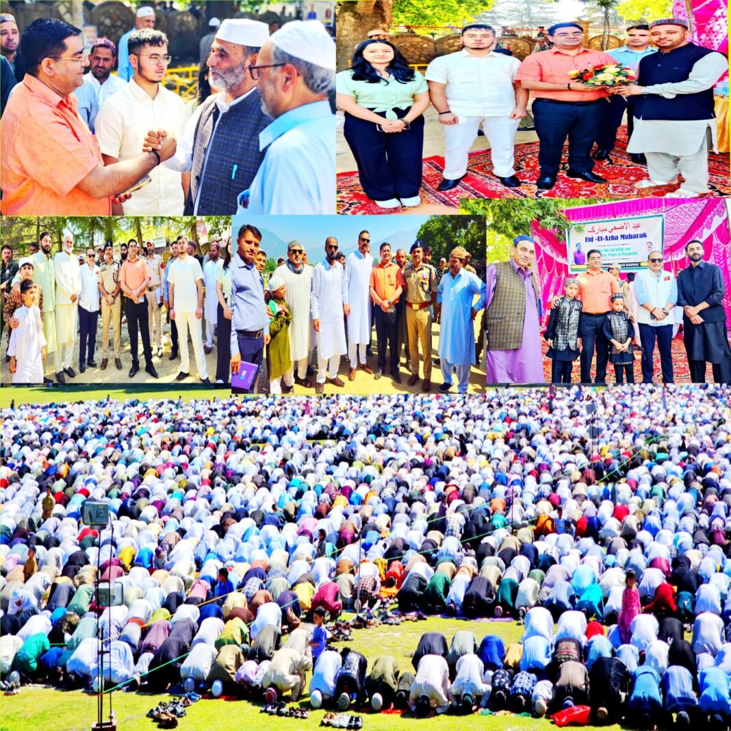 People of Kishtwar Celebrate Eid-ul-Azha with religious fervor and enthusiasm
