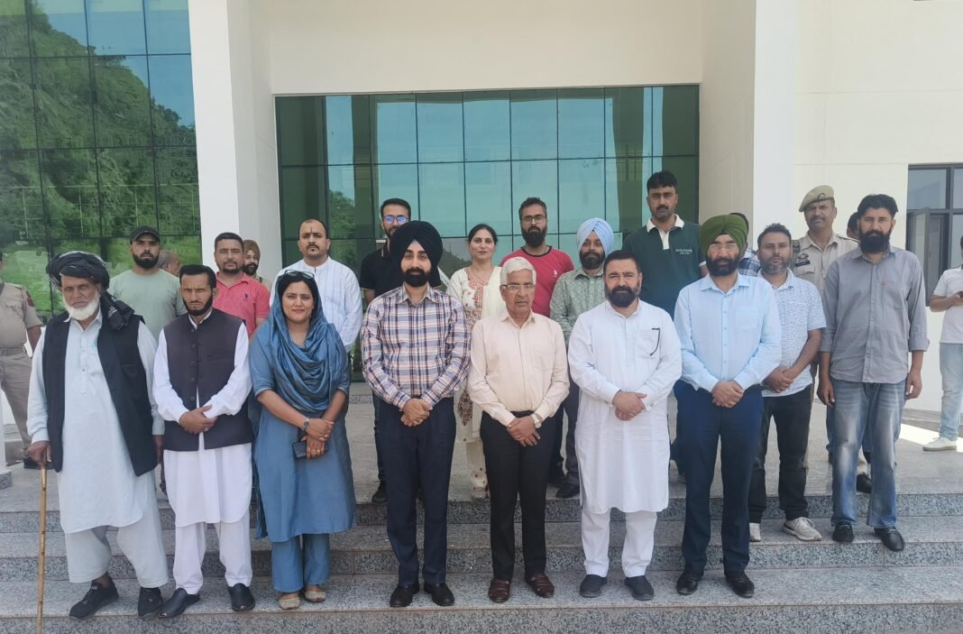 JU VC visits Poonch Campus; reviews academic progress, infrastructure projects