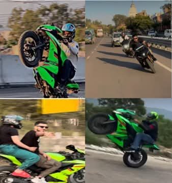 Another Stunt Biker Booked by Jammu Traffic Police for Dangerous Riding