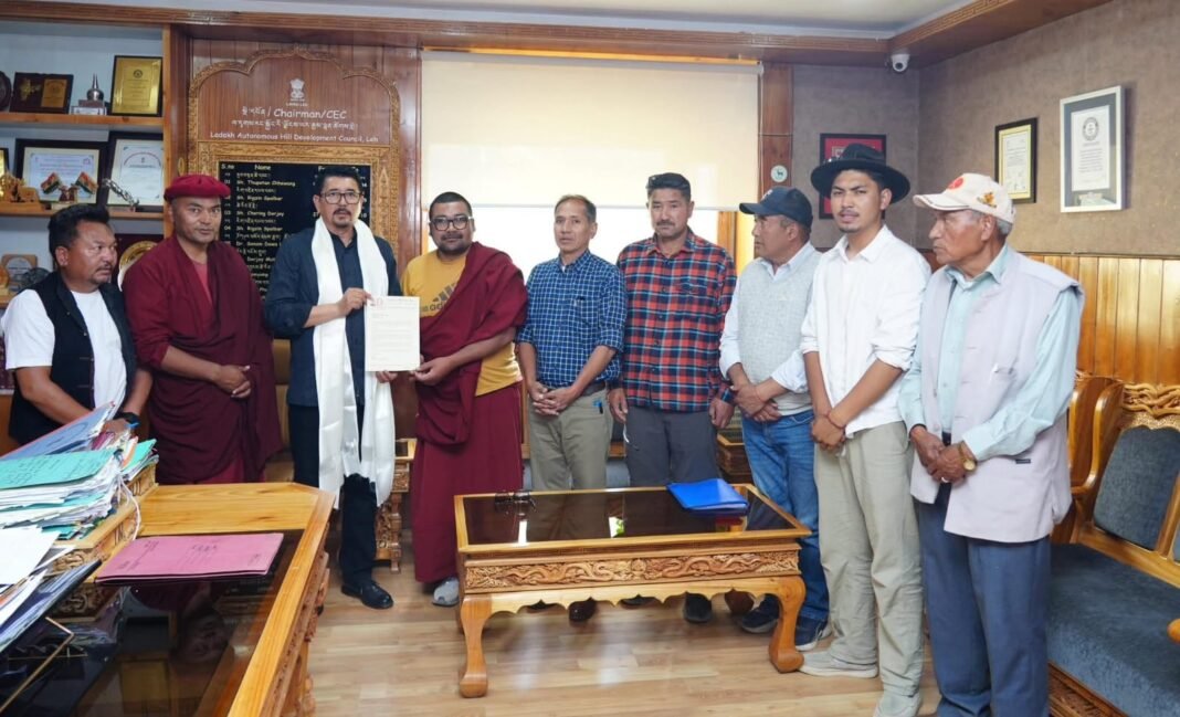 Delegation from Tia Calls on CEC Tashi Gyalson Regarding 2026 Drukpa Visit
