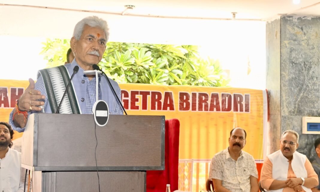 Lieutenant Governor reiterates GoI’s commitment to inclusive development of border areas