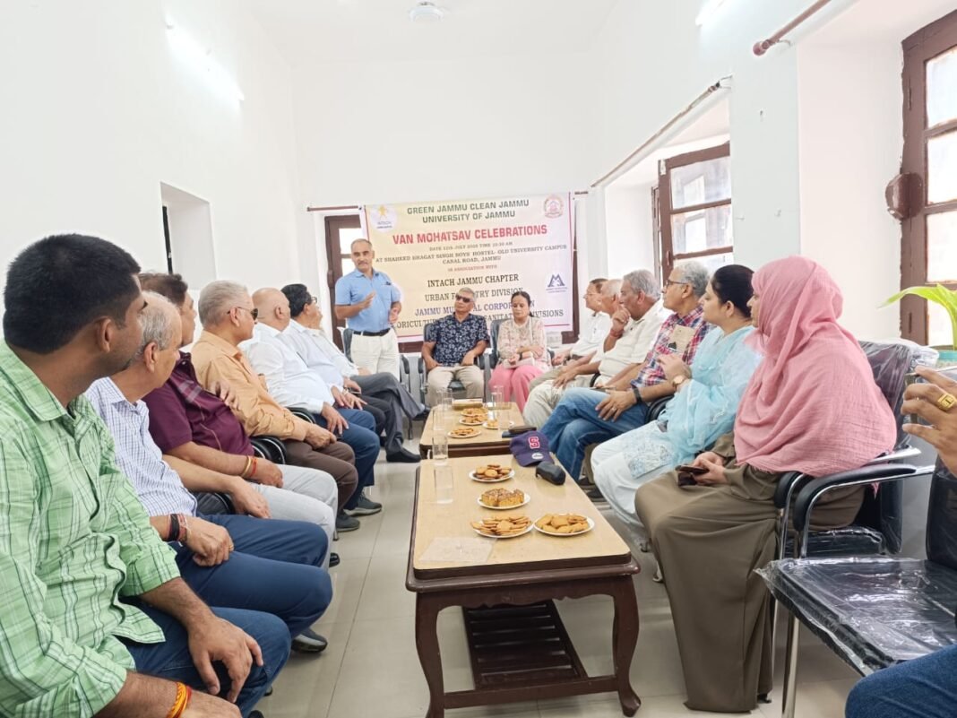 JU Hostel Hosts Vanmahotsav Plantation Drive with INTACH, Panch Parivartan