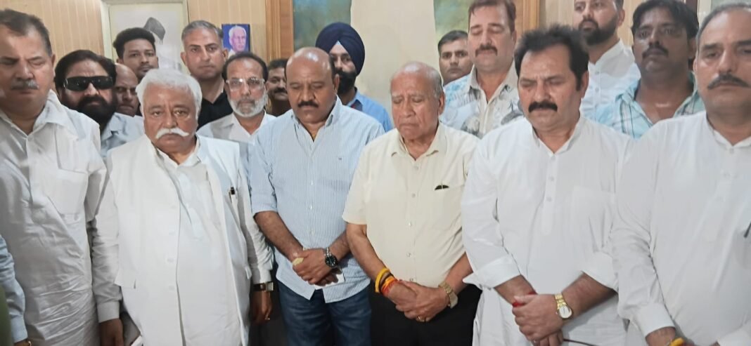 NC pays Glowing Tributes to July 13 Martyrs; condemn LG Admin for forcibly House Arrest of Party leaders in Kashmir