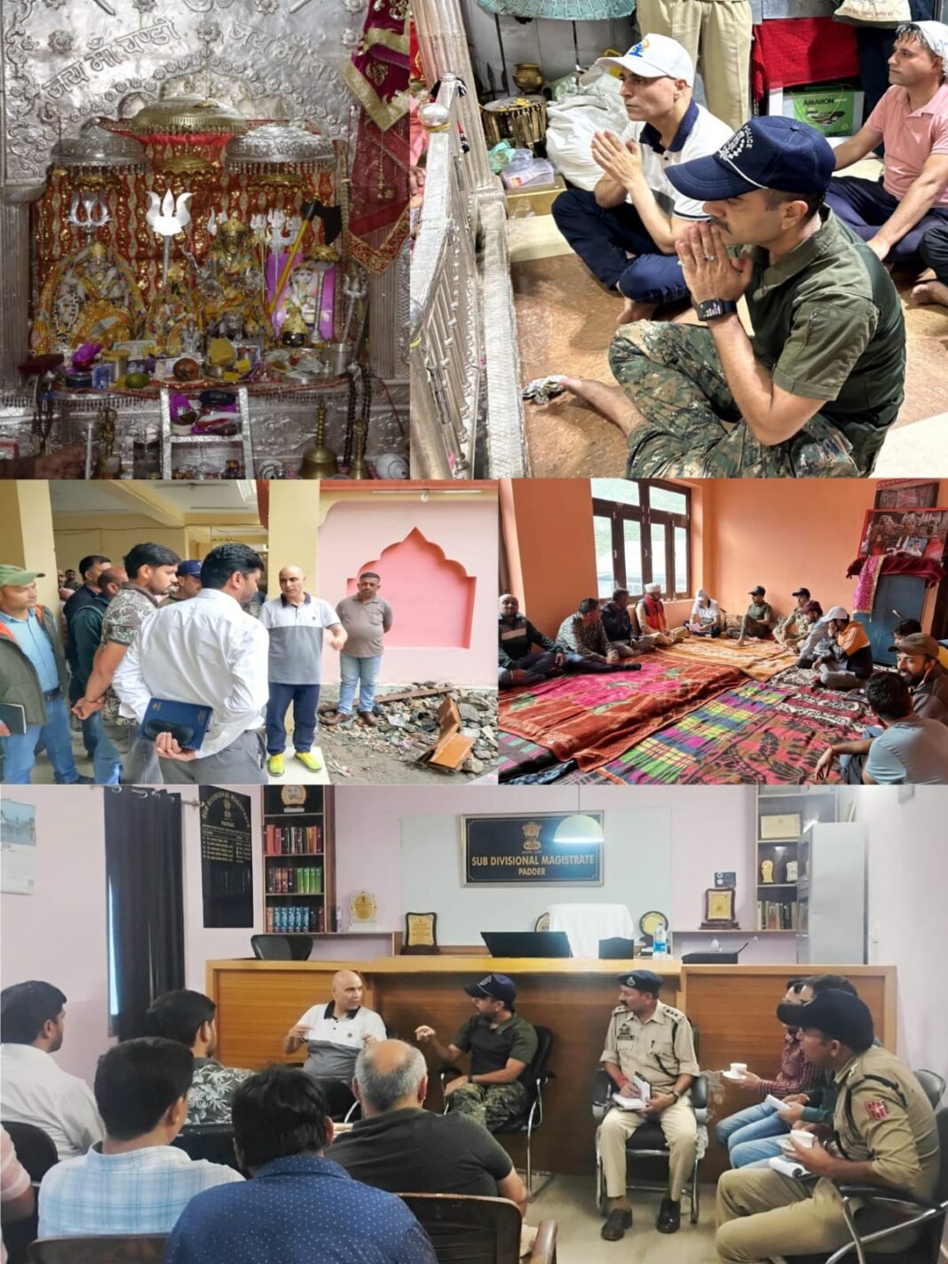 DC Kishtwar reviews arrangements for Shri Machail Mata Yatra 2025