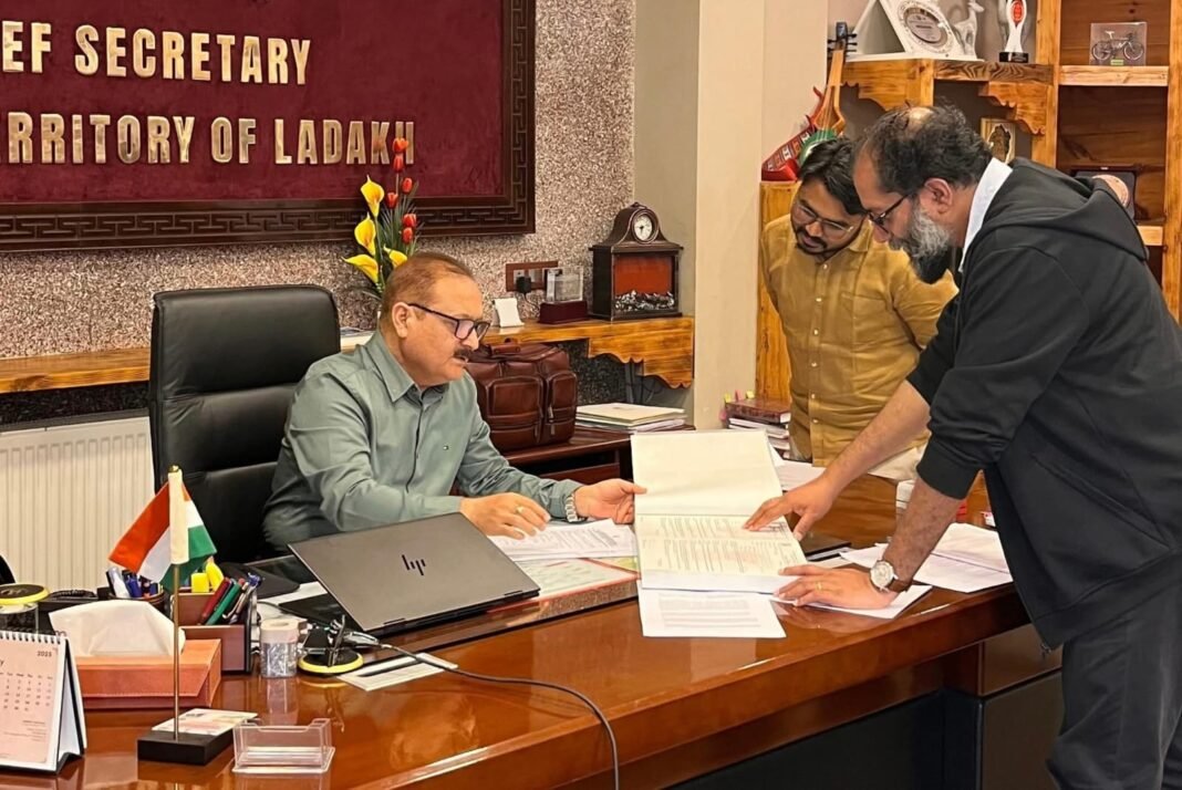 Chief Secretary Ladakh reviews referral of vacancies to Recruiting Boards