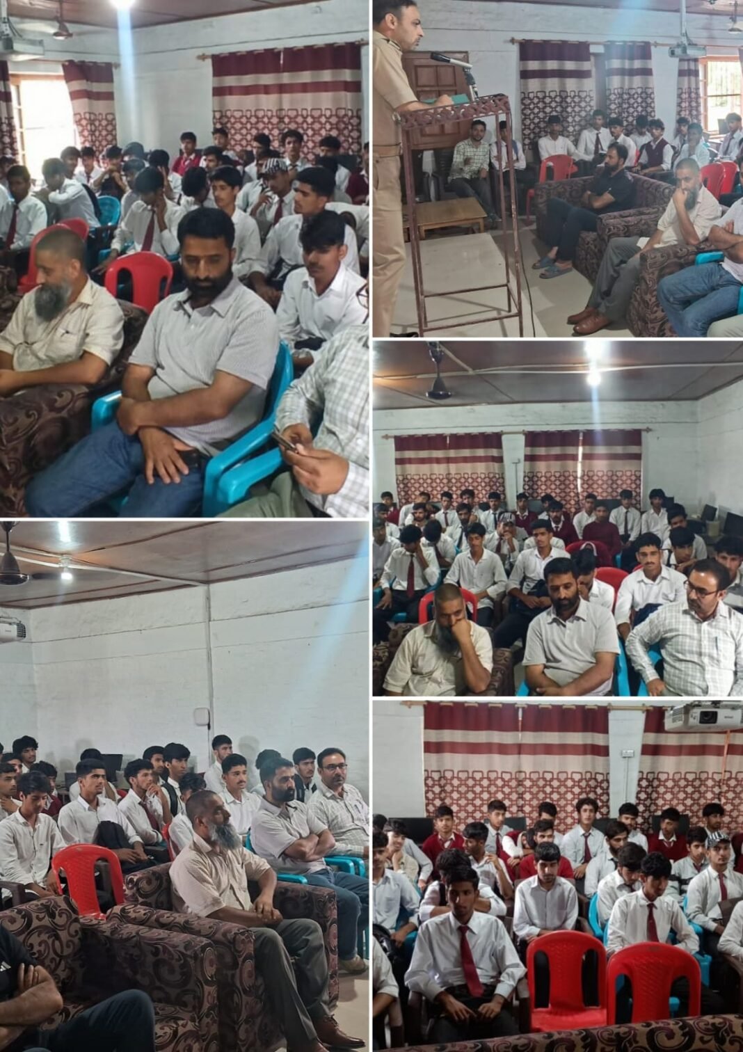 HANDWARA POLICE ORGANIZES AWARENESS PROGRAM ON NEW CRIMINAL LAWS AT BOYS HIGHER SECONDARY SCHOOL LANGATE