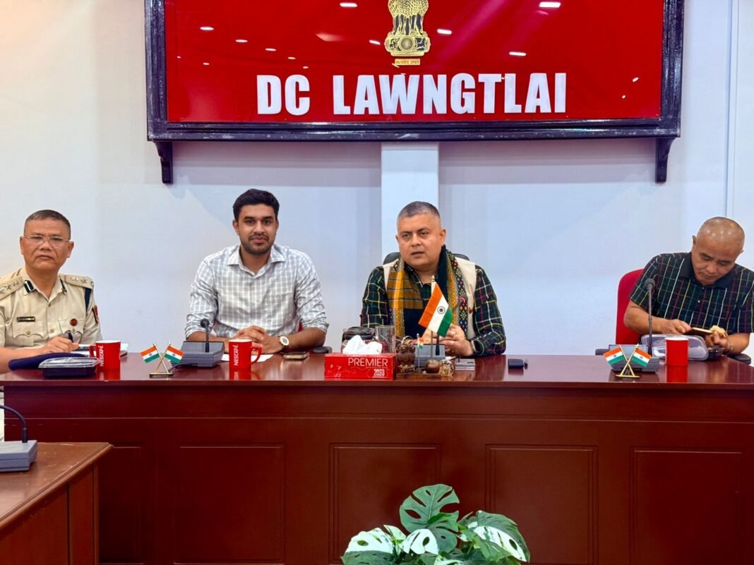 Amit tours Siaha & Lawngtlai, the only Indian district with three International Borders