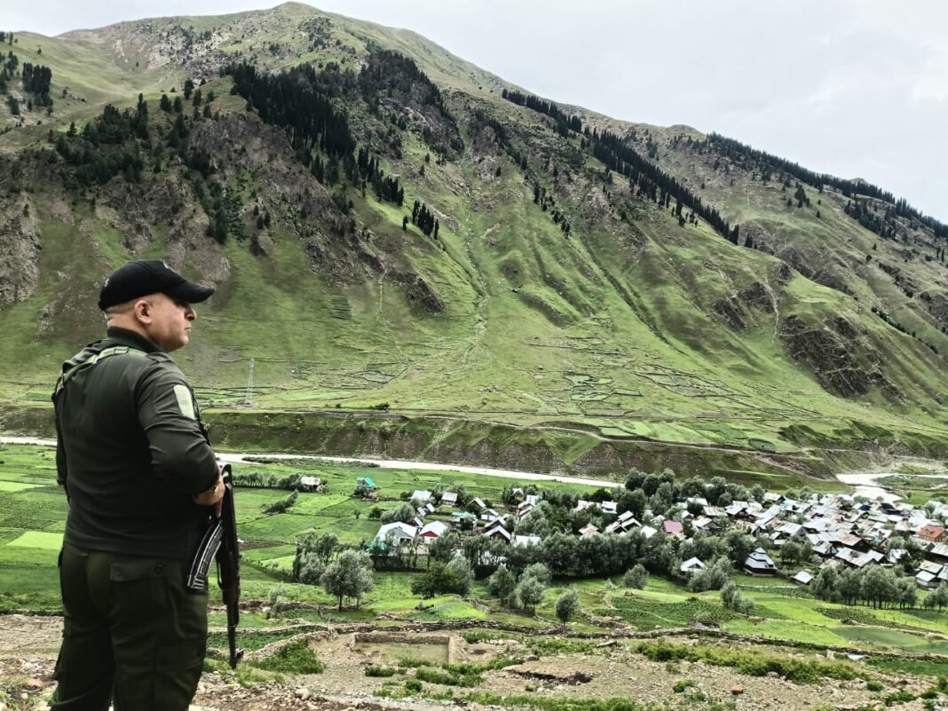 Encounter breaks out between security forces and terrorists in Kishtwar mountains