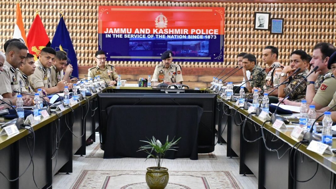 DGP J&K Reviews Security Preparedness Ahead of Independence Day