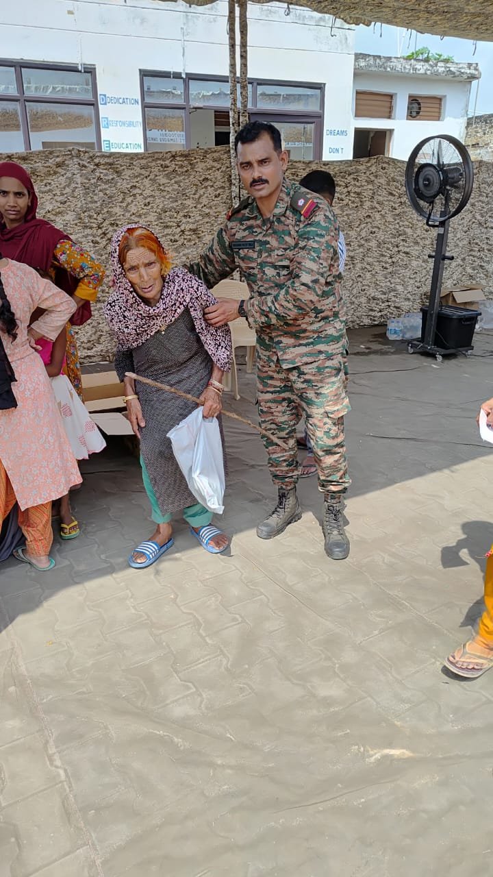 Tiger Division Organises Medical Camp at Bain Bajalta