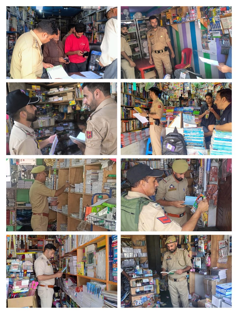 HANDWARA POLICE CONDUCTS DISTRICT-WIDE SEARCHES TO CURB CIRCULATION OF BANNED LITERATURE