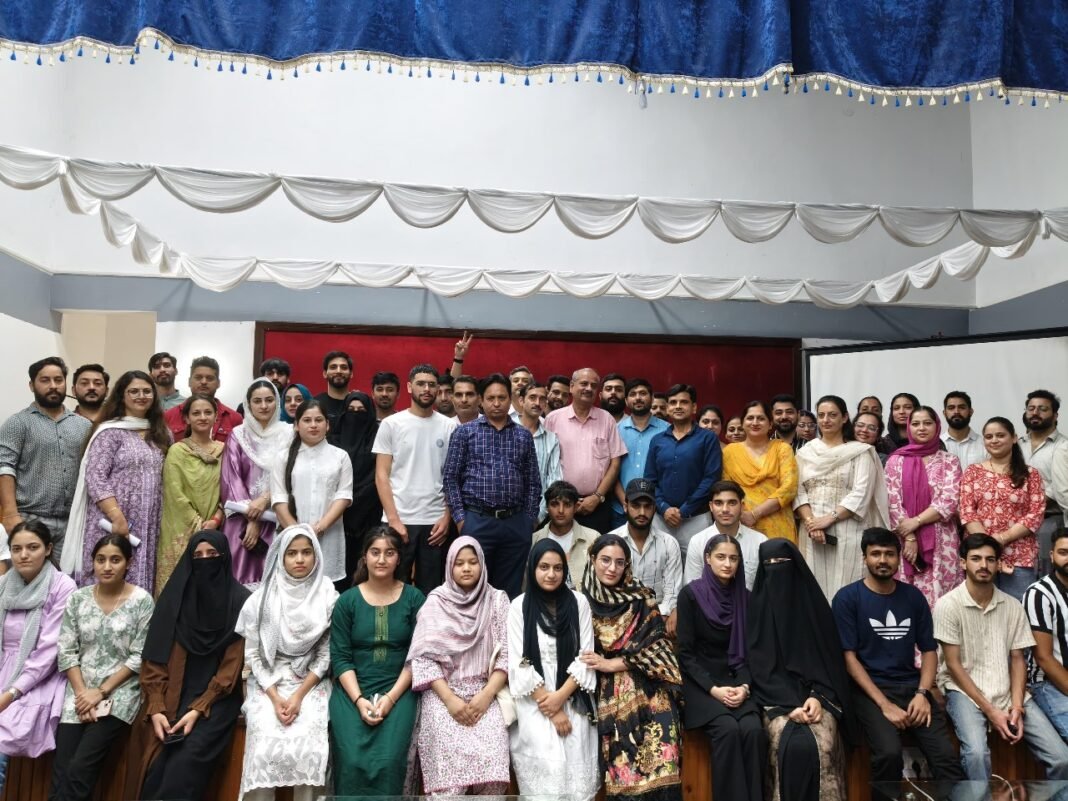 Bhaderwah Campus holds Induction meet for newly admitted PG students
