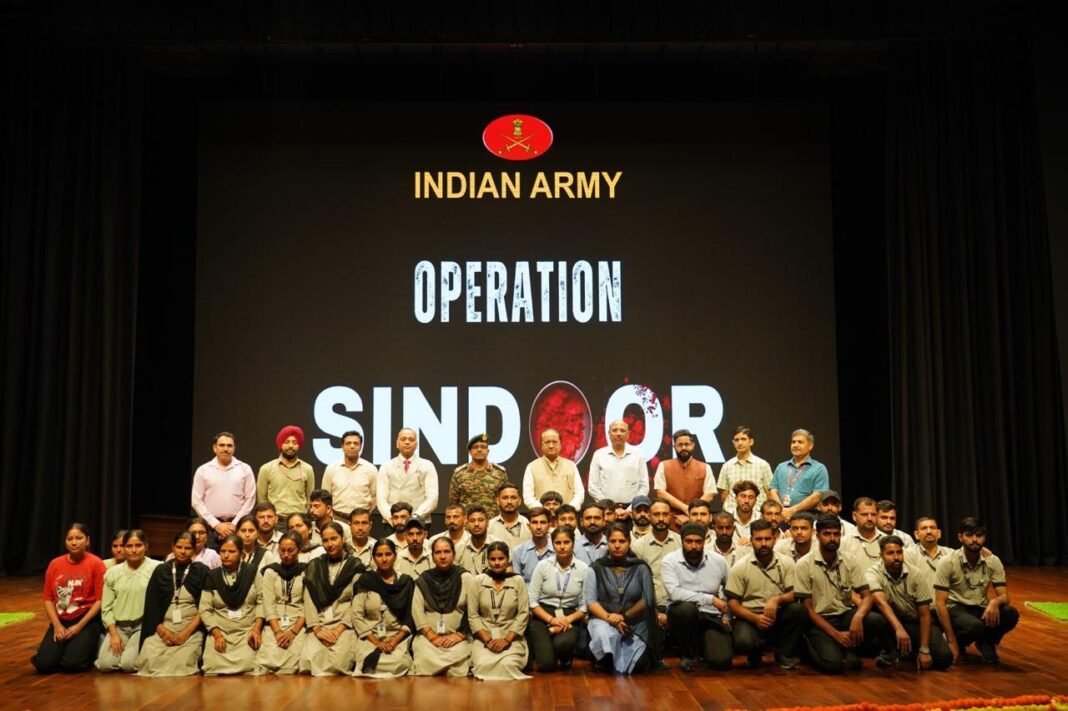 National Outreach Programme on Operation Sindoor at AIIMS, Vijaypur
