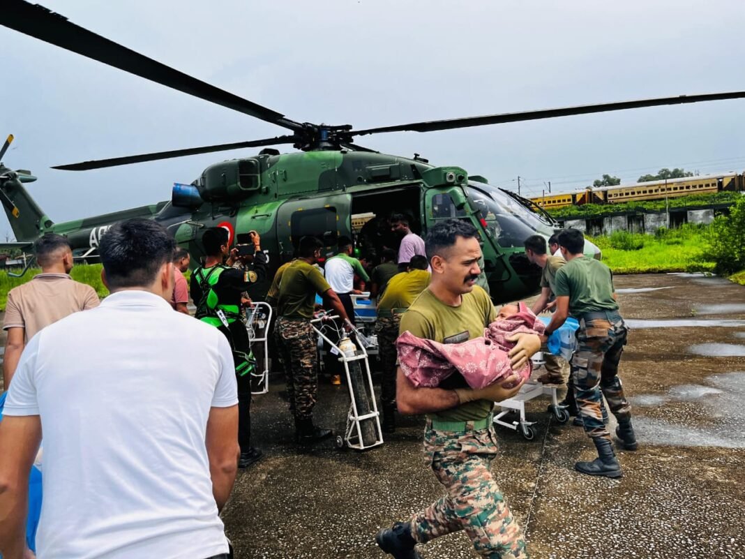 Indian Army, J&K Police Launches Swift Rescue Operation After Cloudburst Hits Kathua