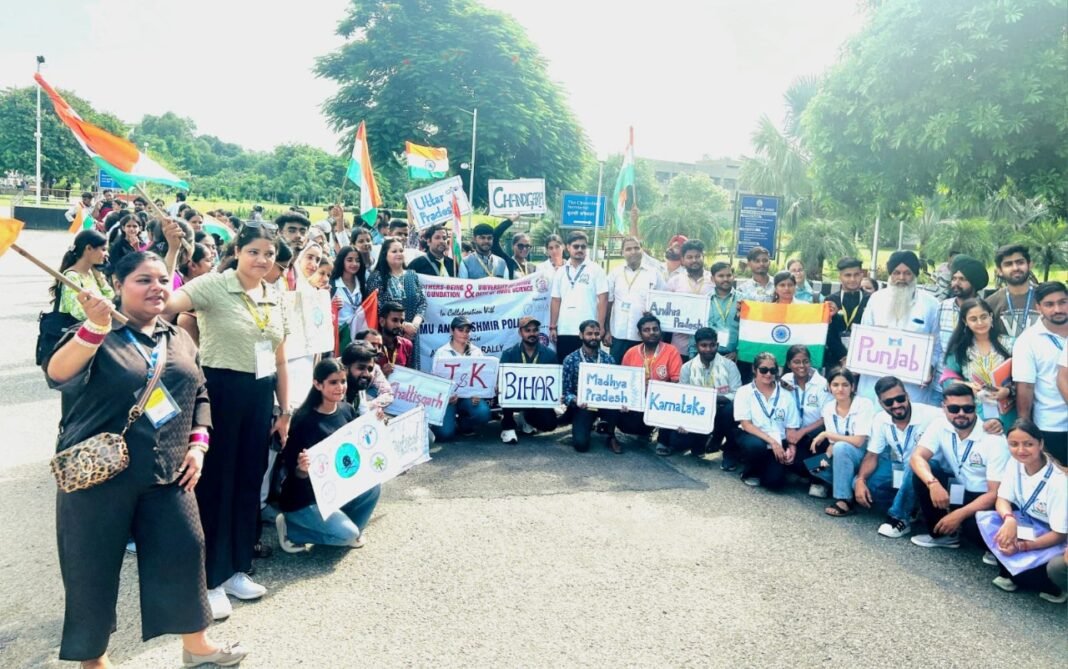 Youth Power for a Drug-Free India: Nasha Mukt Bharat Rally & Cultural Evening at University of Jammu