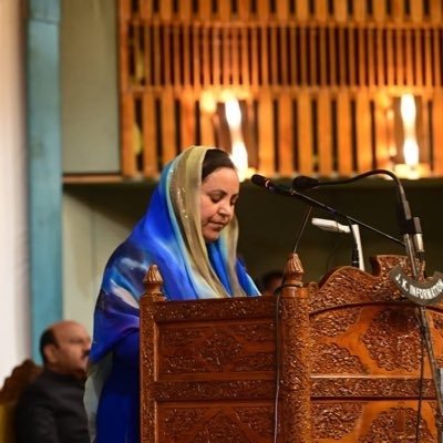 Sakeena Itoo visits Govt Hospital Gandhi Nagar Jammu