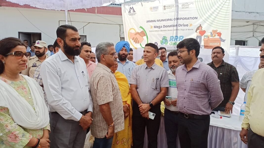 JMC hosts mega donation drive to encourage cleanliness, recycling, social responsibility
