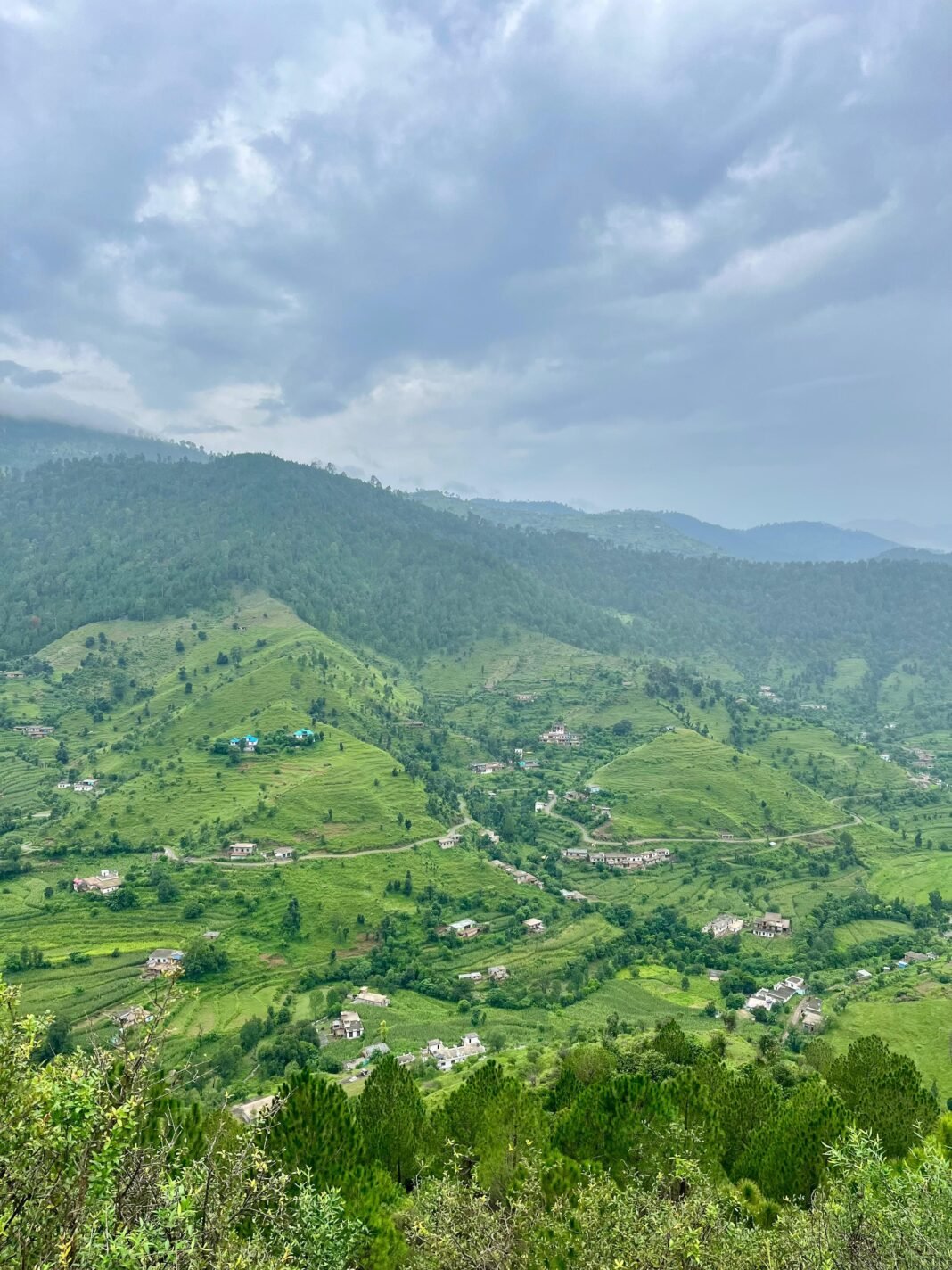 Serene hillside village nestled in the heart of nature | Mendhar | Poonch | Photo By Nazim Ali Manhas