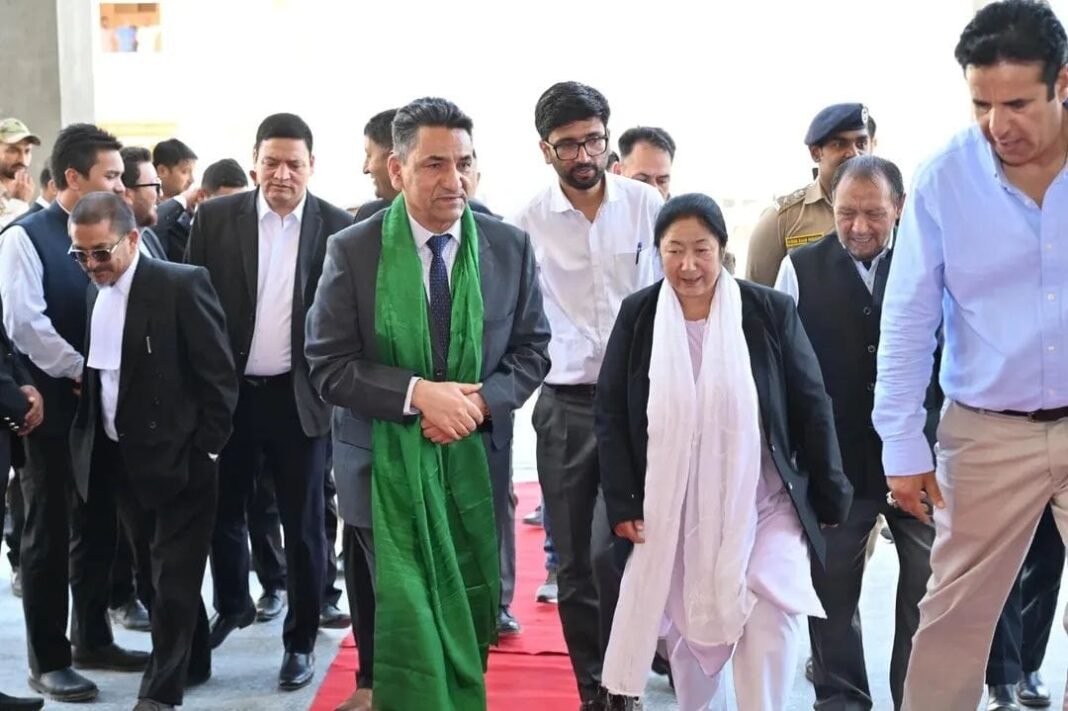 Justice Mohammad Yousuf Wani, Judge High Court of J&K and Ladakh (Administrative Judge District Kargil) visit Kargil