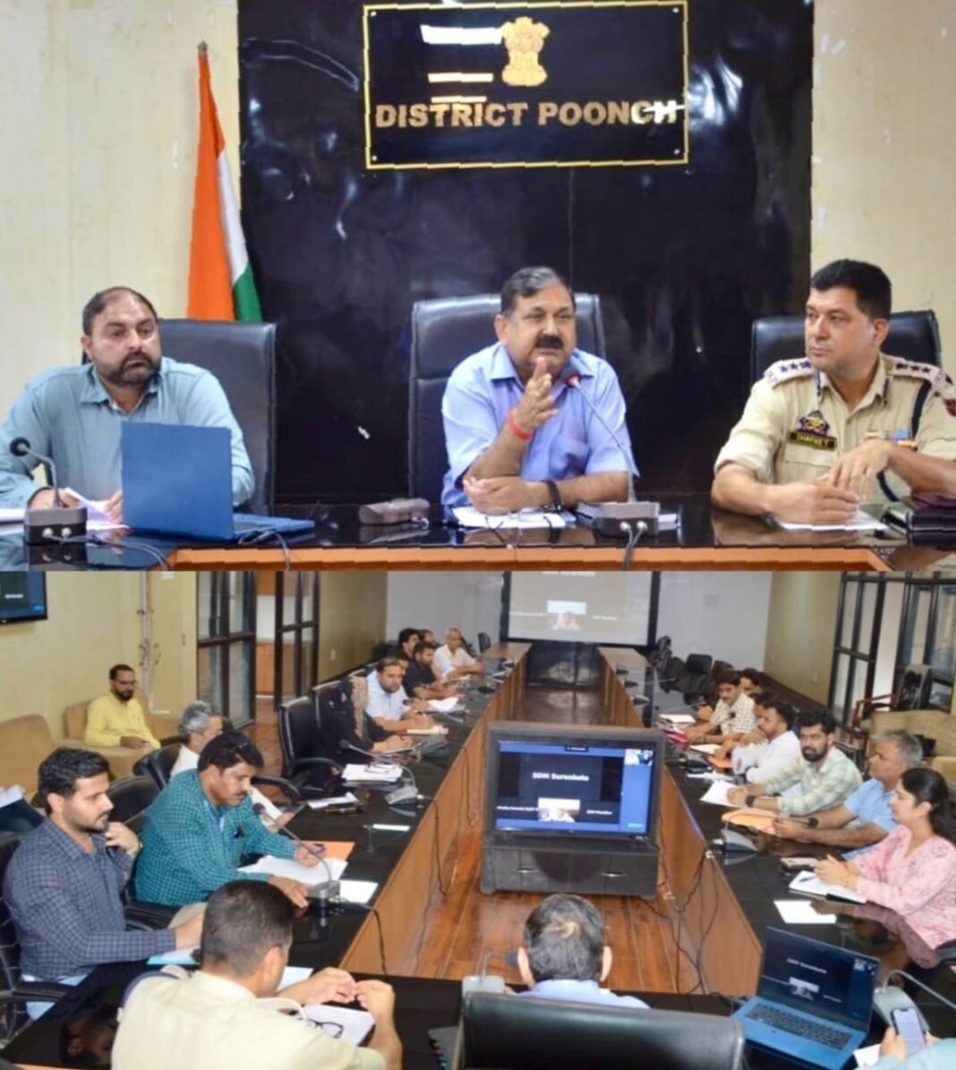 DC Poonch chairs NCORD meeting to review anti-drug measures