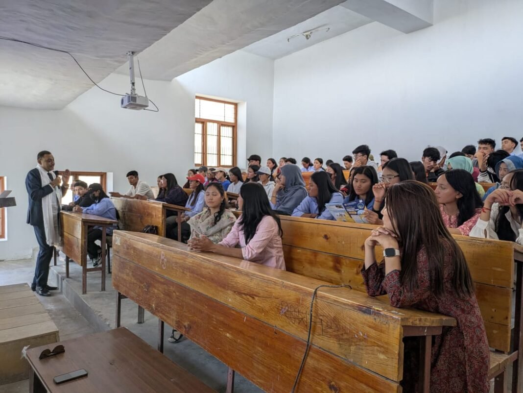 EJM College Leh Organises Career Counselling For Chartered Accountancy Aspirants