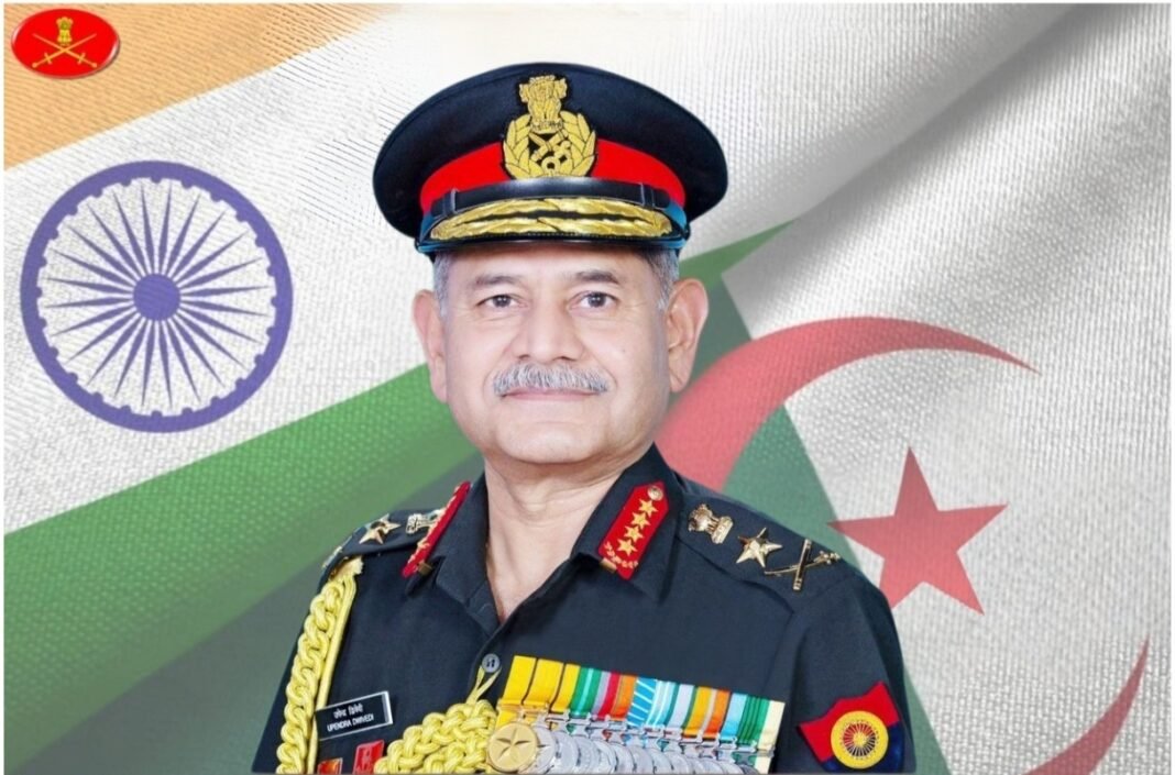 CHIEF OF THE ARMY STAFF GENERAL UPENDRA DWIVEDI EMBARKS ON OFFICIAL VISIT TO ALGERIA