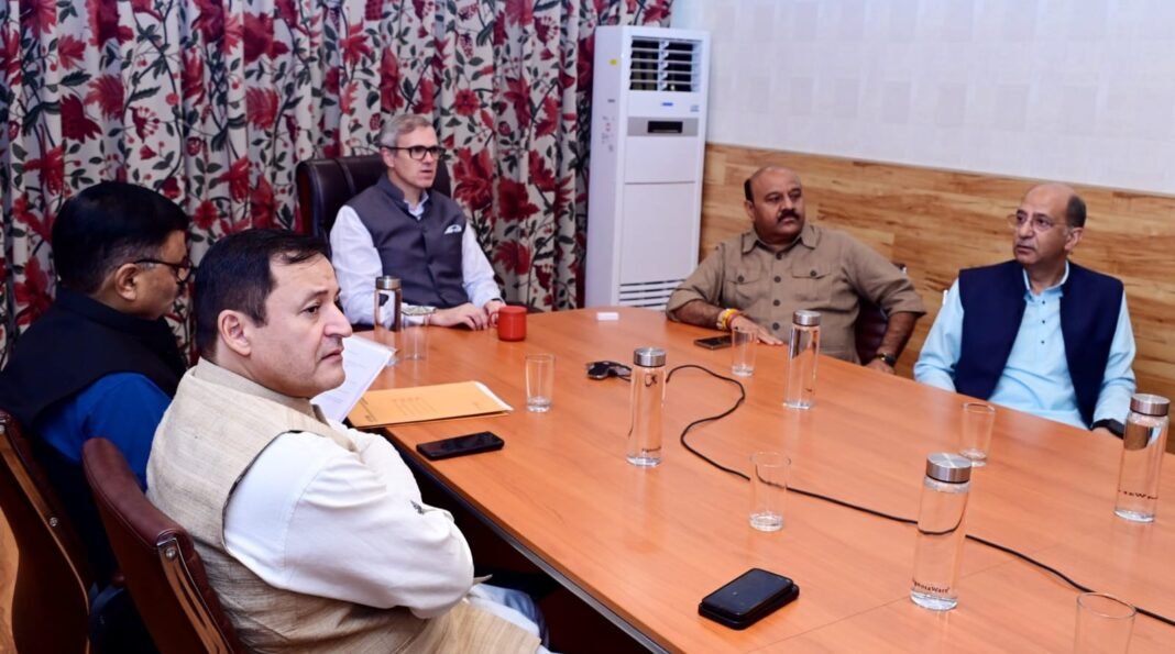 CM Omar Abdullah Reviews Flood Mitigation Measures In Jammu Province